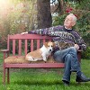 Bench Seat Cushion For Indoor Outdoor Furniture Non Slip Long Chair Cushion with Ties Strap Waterproof Swing Cushion - 3 of 4