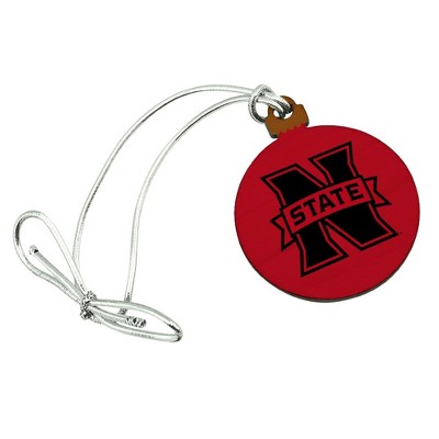 Northwestern Oklahoma State Secondary Mini Small Tiny Wood Christmas Tree Holiday Ornament
