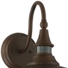 John Timberland Gough Rustic Farmhouse Outdoor Barn Light Fixture Bronze Dusk to Dawn Motion Sensor Dark Sky 12 1/2" for Post Exterior Deck House Yard - image 3 of 4