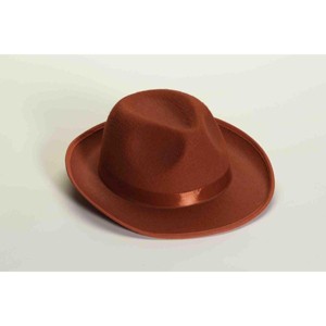 Forum Novelties Red Felt Adult Costume Fedora - 1 of 1