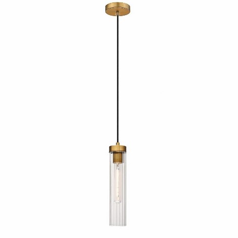 Z-Lite Beau 1 - Light Pendant in  Rubbed Brass - image 1 of 4