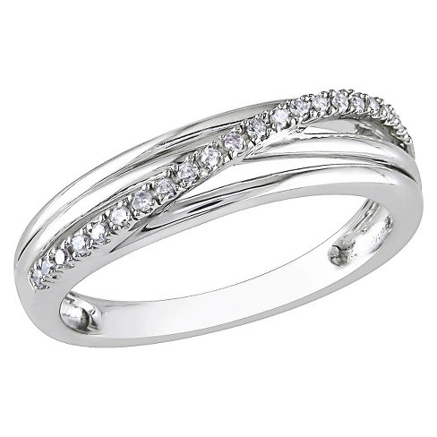 Cubic Zirconia Engagement Ring - Silver : Target