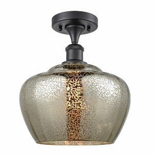Fenton - 1 Light Semi-Flush Mount In Industrial Style-13 Inches Tall and 11 Inches Wide - 1 of 1