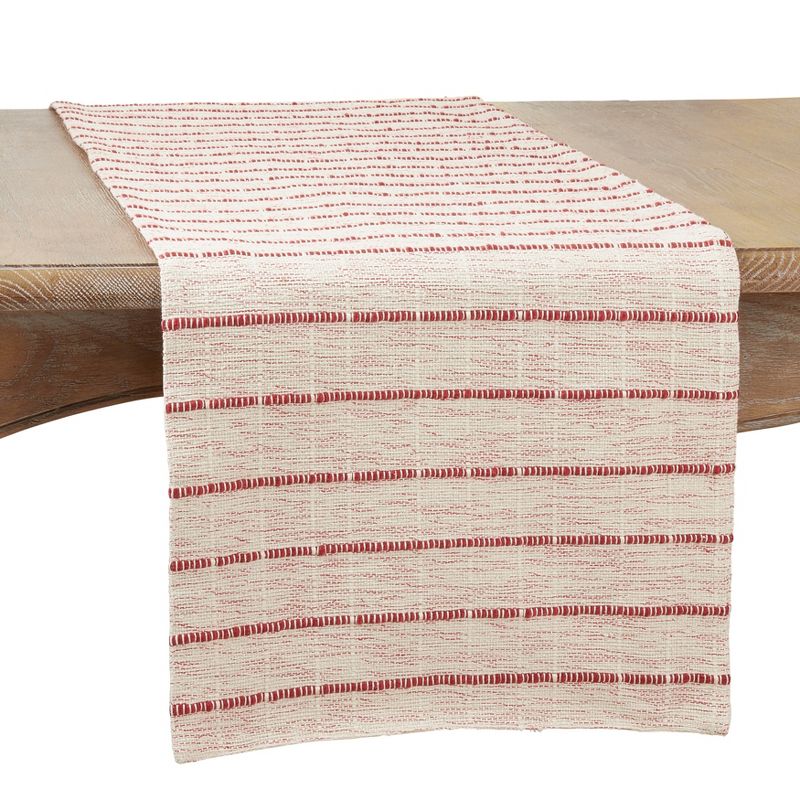 Saro Lifestyle Corded Design Table Runner, 1 of 4