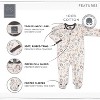 The Peanutshell Footed Baby Sleepers for Boys, Safari Animals, 3-Pack Newborn to 12 Months - 2 of 4