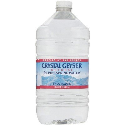 Crystal Geyser Nat Alpine Water - 1 Gallon Bottle (pack Of 6)
