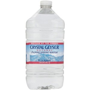 Crystal Geyser Nat Alpine Water - 1 Gallon Bottle (pack Of 6) - 1 of 3