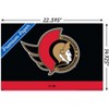 Trends International NHL Ottawa Senators - Logo 21 Unframed Wall Poster Prints - 3 of 4