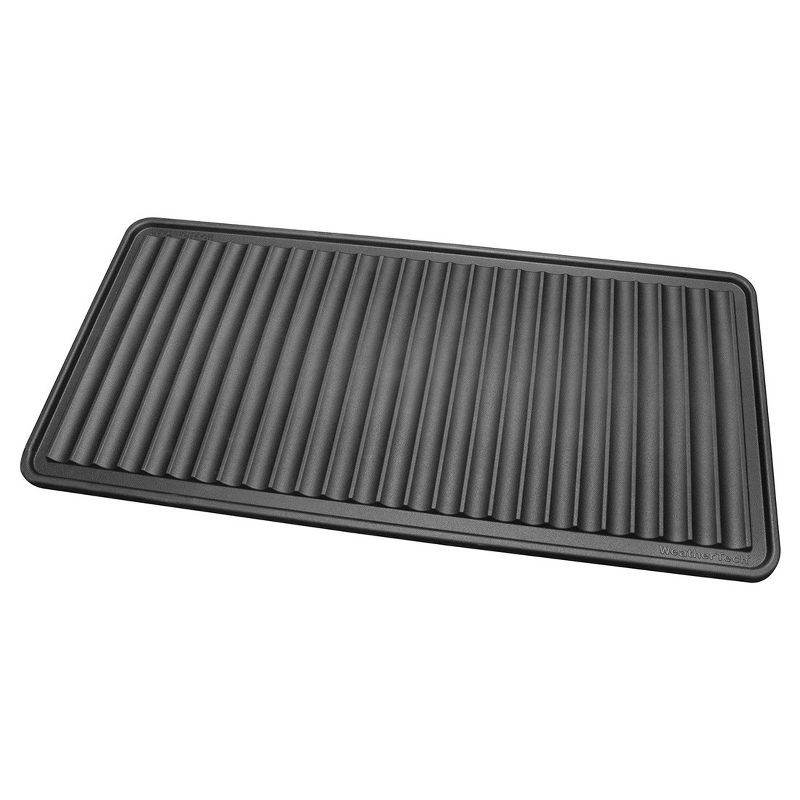 Black Solid Boot Tray - (1'6"x3') - WeatherTech, 1 of 6