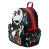 Loungefly Disney: The Nightmare Before Christmas - Jack Skellington String Lights Light Up Glow Mini Backpack - image 3 of 4