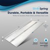 Silver Spring Mobility and Utility Ramp, 6 Foot Long Single Folding Textured Aluminum Surface, 600 lb Capacity with 2 Inch Side Rails, Silver - 3 of 4