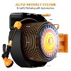 GardenJoy Retractable Garden Hose Reel with 180° Swivel and Auto-Retract - 4 of 4