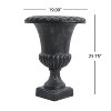 Christopher Knight Home Arlecchino Outdoor Mid-Century Modern Lightweight Concrete Handcrafted Garden Urn - 3 of 4