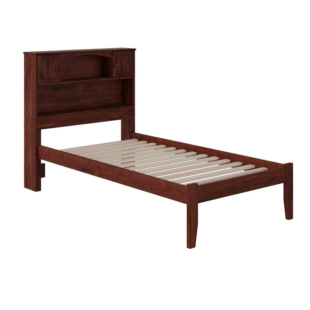 Photos - Bed Frame AFI Twin XL Newport Bed with Open Footboard Walnut  