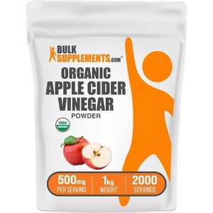 BulkSupplements Organic Apple Cider Vinegar Powder - 1 of 4