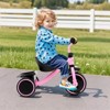 Babyjoy Kids Tricycle Toddler Trike with Adjustable Seat & Storage Basket 3 Wheel Bike Beige/Green - 2 of 4
