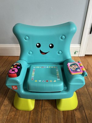 Fisher price Laugh Learn Smart Stages Chair Electronic Learning Toy For Toddlers Teal Target