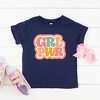 The Juniper Shop Girl Power Retro Toddler Short Sleeve Tee - 2 of 2