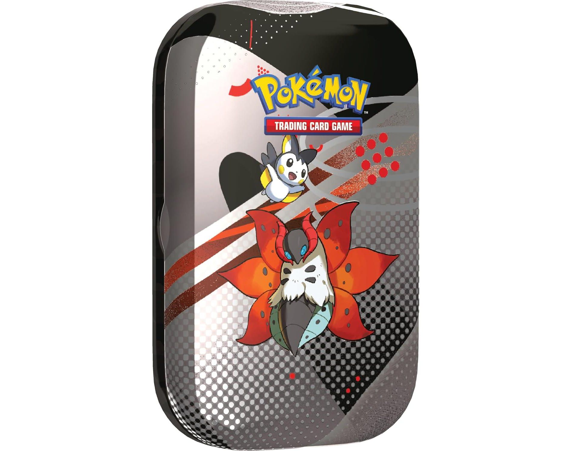 Pokemon TCG: Unova Mini Tin - Volcarona & Emolga  (2 Booster Packs & 1 Sticker Card)