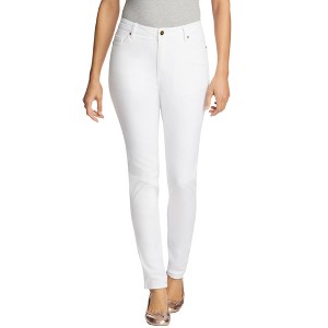 Woman Within Tall Comfort Stretch Slim-Leg Denim Jean - 1 of 4