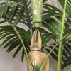KTMBDW Artificial Palm Tree Tall Fake Palm Tree Indoor Decor Real Bark Design Palm Silk Floor Plant in Pot for Living Room Bedroom Decor - 4 of 4