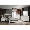 Gulches 3 Drawer Textured Dresser  Wave Textured Panels, P2-Grade MDF, Multi-Functional Design (27.6"W x15.7"D x27.4"H) - 3 of 4