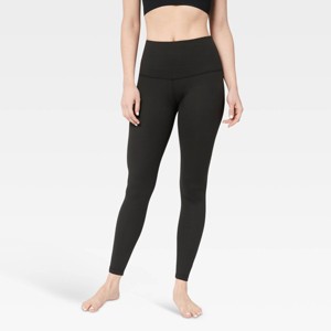 Wander by Hottotties Women's Thermoregulation Natalie Leggings - Black Heather - 1 of 4
