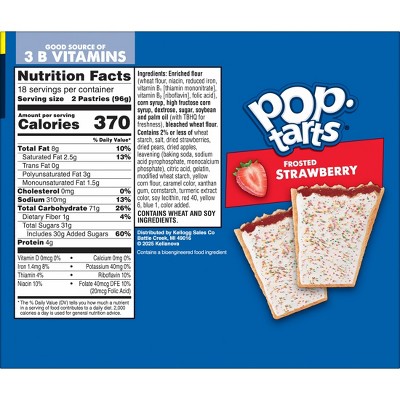 Pop-Tarts Frosted Strawberry Toaster Pastries - 60.9oz/36ct