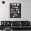 Notoriart Buy the Sneakers Wall Art Framed - 2 of 4