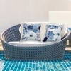 Stupell Industries Modern Blue Blossom Petals, 18 x 18 - 2 of 3