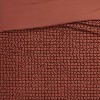 Christian Siriano 2pc Twin Extra Long NY Textured Puff Comforter Set Rust: Polyester Fill, Machine Washable - 2 of 4