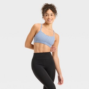 Women's Everyday Soft Light Support Strappy Sports Bra - All In Motion™ - 1 of 3