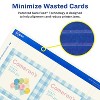 Avery Printable Square Business Cards with Sure Feed Technology, 2.5" x 2.5", Ivory Cardstock, Print-to-the-Edge, Laser/Inkjet Cards, 225 Total - 4 of 4