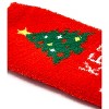 Wrapables Novelty Winter Warm Christmas Fuzzy Slipper Socks for Women (Set of 3), Santa - 4 of 4