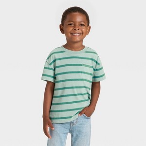 Toddler Boys' Short Sleeve Oversized T-Shirt - Cat & Jack™ - 1 of 3