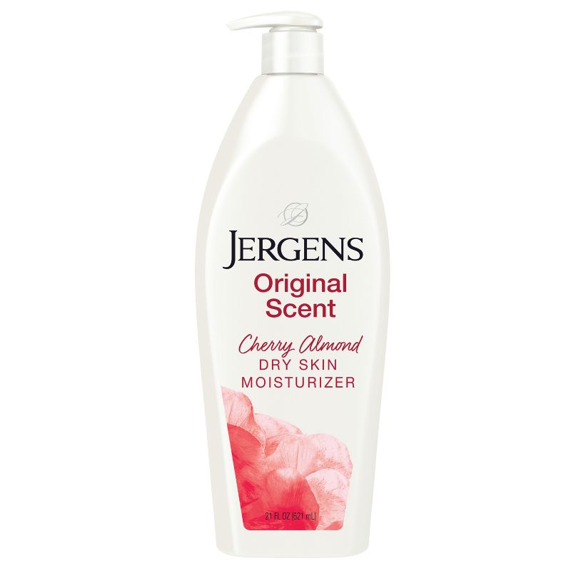 Jergens Original Scent with Cherry Almond Essence Dry Skin Moisturizer, Long Lasting Hydration, 1 of 13