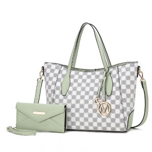 MKF Collection Gianna Women’s Tote with matching Wallet by Mia K – 2 Pieces - 1 of 4
