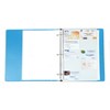 C-Line® Business Card Holder, Poly without Tabs, Holds 20 Cards/Page, 11-1/4" x 8-1/8", 10 Per Pack, 10 Packs - 4 of 4