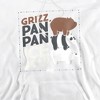 We Bare Bears Grizz Pan Pan Ice Bear Adult Pull-Over Hoodie - 2 of 4