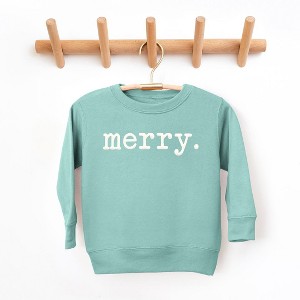 The Juniper Shop Merry Puff Print Youth Ultra-Soft Graphic Sweatshirt - 1 of 3