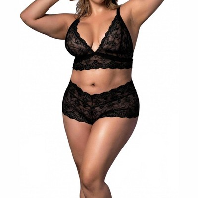 Women's Be A Flirt 2 Piece Bra Set - Plus - Mapale