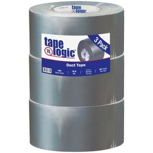 Tape Logic Duct Tape 10 Mil 3" x 60 yds. Silver 3/Case T988100S3PK - 1 of 3