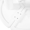 Okak Round/Irregular Coffee Table Minimalist Irregular End Table with 3 Thick Legs and Sleek Edges for Living Room/Office, Space-Saving - 4 of 4