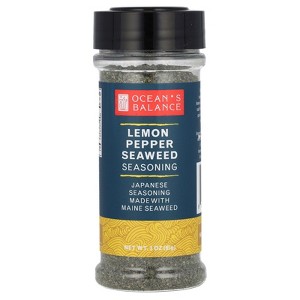 Ocean's Balance Lemon Pepper Seaweed Seasoning, 3 oz (85 g) - 1 of 2