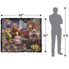 Jim Henson - Fraggle Rock Fraggle 40th Birthday Party Blanket 50"x60" Woven Tapestry - 2 of 4