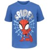 Marvel Spidey and His Amazing Friends T-Shirt and Mesh Shorts Outfit Set Toddler to Little Kid - 4 of 4