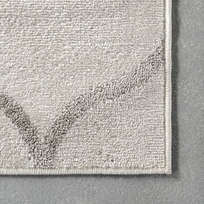 Nuloom Marta Geometric 4x6 Indoor Area Rug for Living Room Bedroom Dining Room Kitchen, Beige/Ivory
