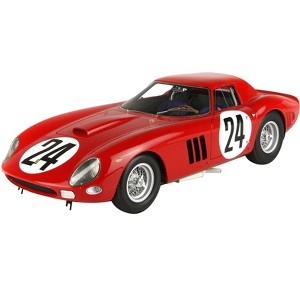 Ferrari 250 GTO #24 "Beurlys" (Jean Blaton) "24 Hours of Le Mans" (1964) w/DISPLAY CASE Ltd Ed to 250 pcs 1/18 Model Car by BBR - 1 of 4
