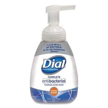 Dial Professional Antibacterial Foaming Hand Wash, Original, 7.5 oz Pump