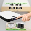 NutriChef 3L Automatic Food Cycler Compost Bin - Countertop Garbage Bin with Odorless Filtration - 2 of 4